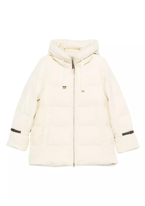 Herno hooded quilted jacket - Neutrals