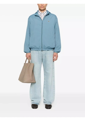 Lacoste hooded zip-up jacket - Blue