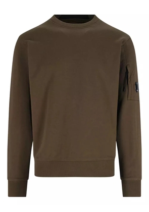 C.P. Company logo-print sweatshirt - Green