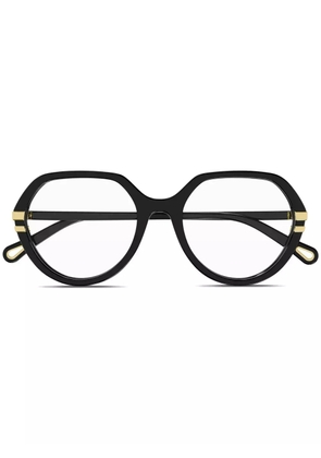 Chloé Eyewear logo-print glasses - Black