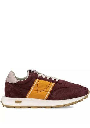 Philippe Model Paris suede-panelled sneakers - Red