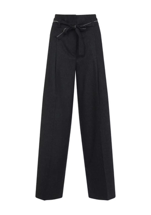 Peserico pleated belted trousers - Grey