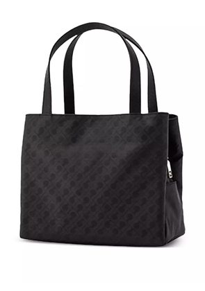 Gherardini geometric-print tote bag - Black