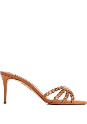Aquazzura 75mm Tequilla sandals - Brown