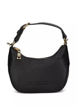 Love Moschino logo-detail shoulder bag - Black