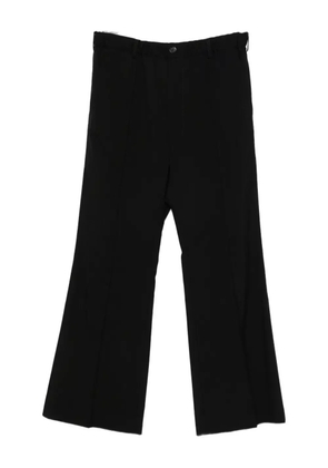 Marni pleated-front straight-leg trousers - Black