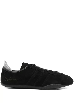 Y-3 suede leather sneakers - Black