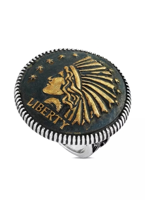 King Baby Statement Headdress ring - Silver