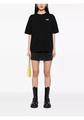 Maison Kitsuné Handwriting Embroidered T-shirt - Black