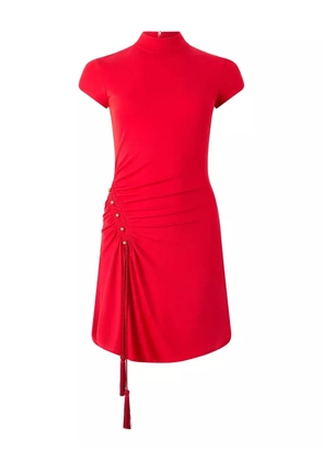 Roberto Cavalli gathered-detail mini dress