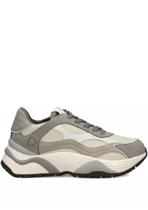 Philippe Model Paris layered-panel sneakers - Grey