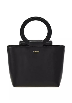 Ferragamo Macro Gancini mini bag - Black