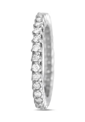 LB Exclusive 14K white gold Eternity Band diamond ring