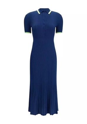 Gabriela Hearst ribbed midi dress - Blue