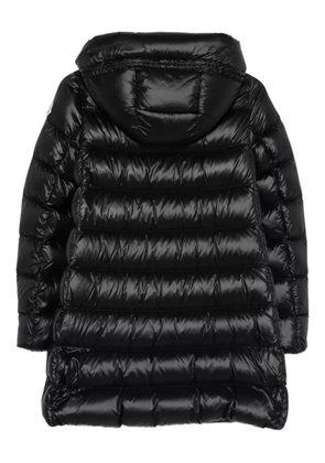 Moncler hooded quilted coat - Black