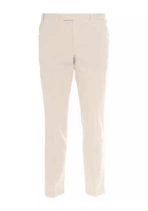 PT Torino cotton trousers - White