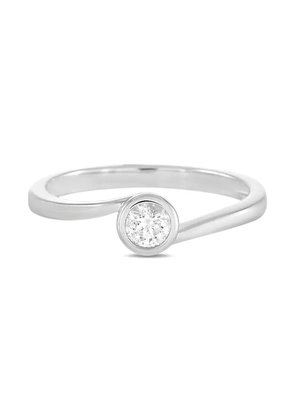 LB Exclusive 14K white gold diamond ring