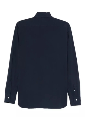 Barba long-sleeve button-up shirt - Blue