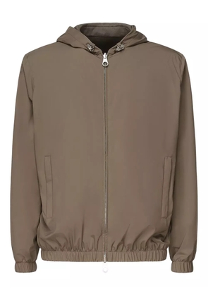 Loro Piana hooded zip-fastening jacket - Brown