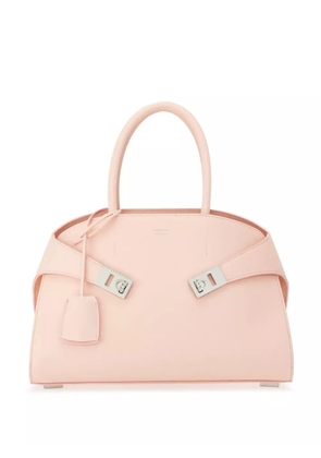 Ferragamo small Hug leather crossbody bag - Pink