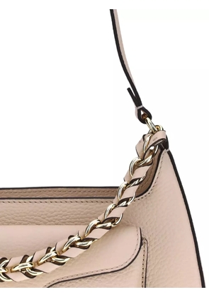 Coccinelle small chain-embellished shoulder bag - Neutrals
