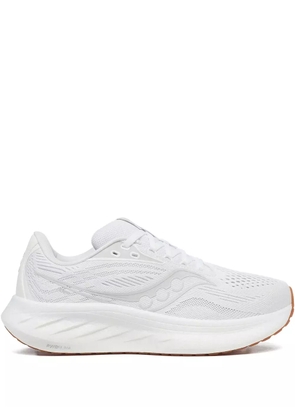 Saucony Ride 18perforated-detail sneakers - White