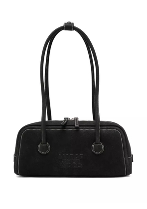 Marge Sherwood embossed-logo top-handle tote bag - Black