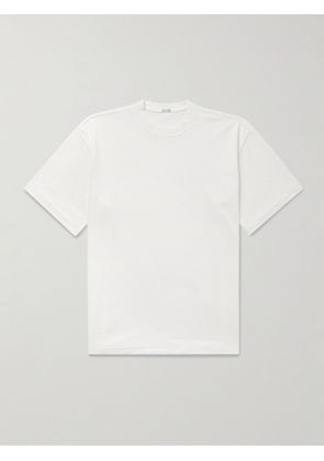 A.PRESSE - Cotton-Jersey T-Shirt - Men - White - 1
