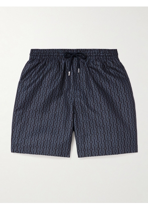 Derek Rose - Tropez Straight-Leg Mid-Length Printed Swim Shorts - Men - Blue - S