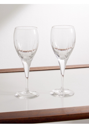 Christofle - Iriana Set of Two Crystal Red Wine Glasses - Men - Neutrals