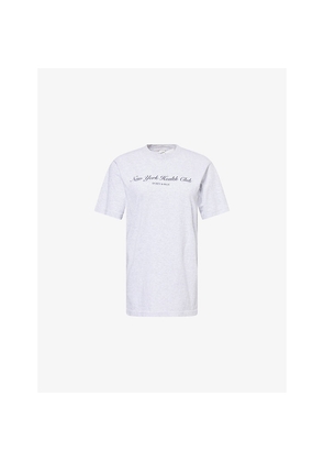 Womens Sporty & Rich Ny Health Club Round-Neck Cotton-Jersey T-Shirt