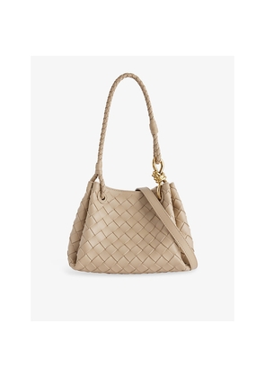 Womens Bottega Veneta Parachute Small Leather Shoulder Bag