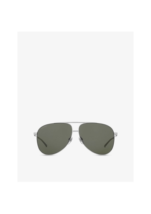 Gucci Gg1677S Aviator Metal Sunglasses