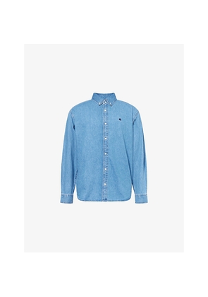 Mens Carhartt WIP Lucas Loose-Fit Denim Shirt