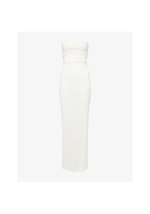 Womens Christopher Esber Slashed Knit Sunray Maxi Dress