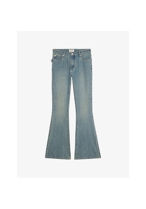 Womens Zadig&Voltaire Eclip Bootcut-Fit Low-Rise Denim Jeans