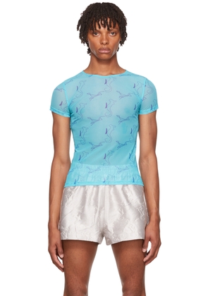 Serapis Blue Hippocampus T-Shirt