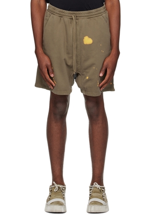 11 by Boris Bidjan Saberi Khaki P27 Shorts