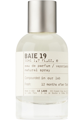 Le Labo Baie 19 Eau de Parfum, 50 mL