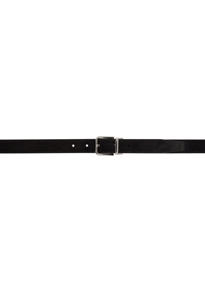 Dolce & Gabbana Black Suede Belt