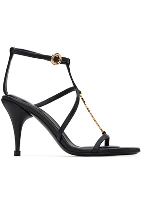JACQUEMUS Black Le Chouchou 'Les sandales Pralu' Heeled Sandals