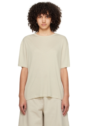 Studio Nicholson Beige Lee T-Shirt