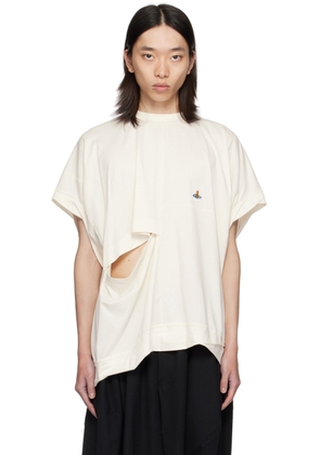 Vivienne Westwood Off-White Twisted Sleeveless Dolly T-Shirt