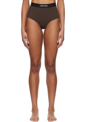 TOM FORD Brown Modal Signature Briefs