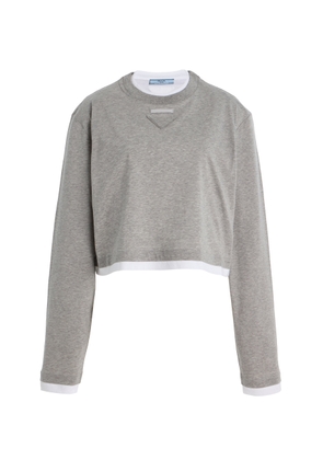 Prada Cotton Jersey T-Shirt - Moda Operandi