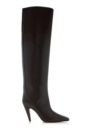 Stella McCartney Spur Vegan-Leather Knee Boots - Moda Operandi