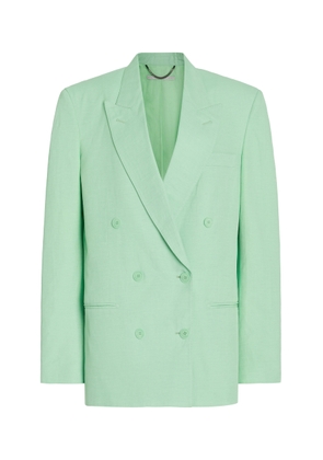 Stella McCartney Oversized Double-Breasted Blazer Jacket - Moda Operandi
