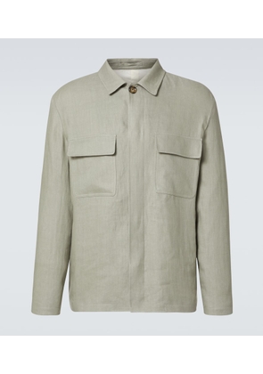 Lardini Linen overshirt