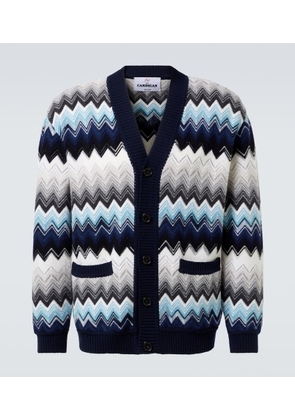 Missoni Zigzag wool and cotton cardigan
