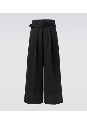 Simone Rocha Belted wide-leg pants